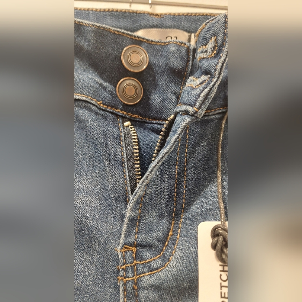 Rue21 Blue Distressed Skinny Jeans - Picture 6 of 7